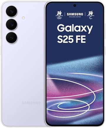 Samsung Galaxy S25 FE Smartphone AI, 3 anni di Garanzia del produttore, Display Dynamic AMOLED 2X 6.7'', Fotocamera 50MP, IP68, 8GB RAM, 256GB, Batteria a lunga durata, Icyblue [Versione Italiana]