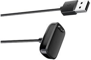 TUCANA Charge Cable Compatible for Fitbit Charge 6 / Charge 5 /Luxe, Smartwatch Replacement USB Charging Dock Stand for Charge 6 / Charge 5 / Luxe, 1.6 FT (Pack of 1)