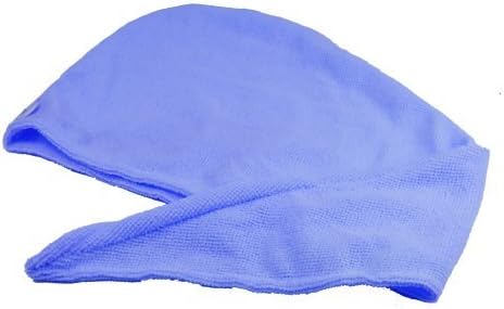 2X Lady Hair Drying Wrap Towel Turbie Turban Twist Hat Cap Hat Loop Button by Smallwise Trading