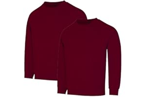 KHIM Fleece Sweatshirt Unisex Knitted Sweater Jumber Full Sleeve Kids Boys Girls Children Top Crew Neck Outdoor Activewear