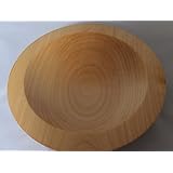 Große Holzschale Ahorn Ø29,5cm/ Design Unikat Optik Schale Maserung Geschenk Holz Schale Aufbewahrung Brot Ahornschale Hell Holz