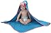 DINGANG® Soft Hooded Cotton Baby Bath Towel Wrap,100% Cotton, 90cm x 90cm