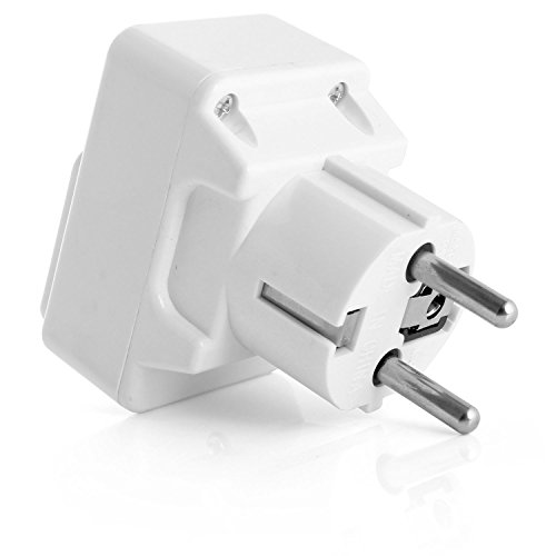 Neuftech® Universal Reiseadapter Travel Plug mit EU Schuko Stecker DE auf UK USA CHN HK JAP usw. - 4