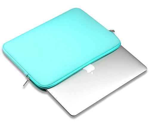 Crisant einfachen Stil Sleeve Hülle pour Laptop 15-15,6 zoll,Cotton Stoßfest Notebooktasche Tasche / Computer bag Case Cover Pour Apple Macbook Pro 15.0“ / Macebook Pro (Retina) 15.4“ / Asus Zenbook / Lenovo / Samsung / Sony / HP / Dell / Chromebook (Grün) - 3