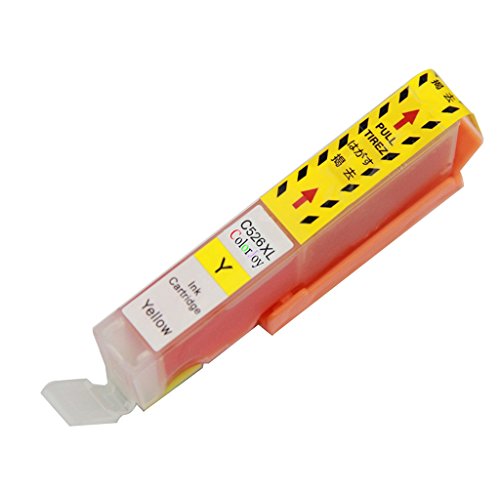 ColorJoy Tintenpatronen PGI-525 CLI-526 Kompatibel f¨¹r Canon PIXMA IP4850 IP4950 IX6550 MG5150 MG5250 MG5350 MG6150 MG6250 MG8150 MG8250 MX715 MX885 MX895 Drucker(2 Schwarz-PGI-525+1 Schwarz-CLI-526+1 Cyan-CLI-526+1 Magenta-CLI-526+1 Gelb-CLI-526) - 7