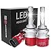 Produktbild markcars LED Auto Lampen Scheinwerfer Turbo Wärmeabfuhr 8400 Lumen extrem helle 60 W Auto Scheinwerfer Cool weiß All in One Plug und Play - 2 Jahre Garantie