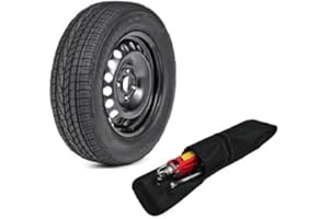 THEWHEELSHOP 16" FULL SIZE SPARE WHEEL WITH 195/55R16 NEW TYRE PLUS TOOL KIT FOR PEUGEOT 208 (2012-PRESENT DAY)