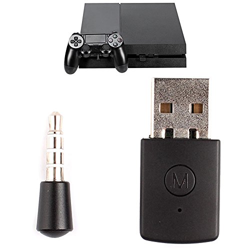 Preisvergleich Produktbild Studyset PS4 Spielekonsole, Bluetooth 4.0, USB-Adapter, Bluetooth-Empfänger