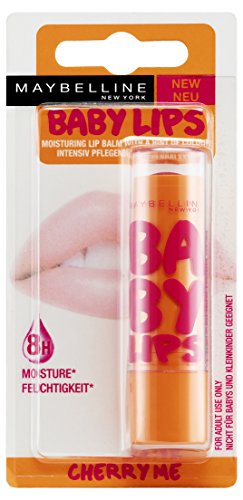 Maybelline New York Make-Up Lippenbalsam Baby Lips Pflegebalsam Cherry Me / Lippenpflege für trockene Lippen, 1 x 4 g - 3