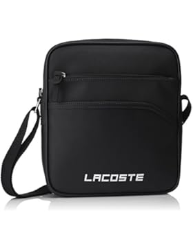 Lacoste Herren Sac Homme Access Basic Schultertasche, Noir (Black), 26.5x5.5x23.5 cm