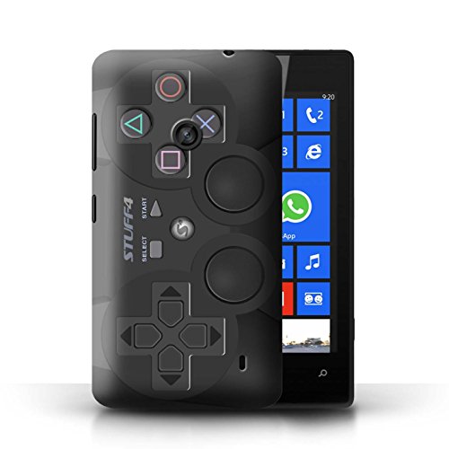 Preisvergleich Produktbild Stuff4 Hülle / Hülle für Nokia Lumia 520 / Playstation PS3 Muster / Spielkonsolen Kollektion