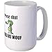 Produktbild Demon Decal Pearls 'Peese Shut Beeg Fat Mouf' Large mug Wine Lover Large Mug -