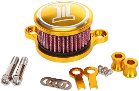 Ambienceo Air Cleaner Intake Filter System Kit for Harley Sportster XL 883 2004-2016