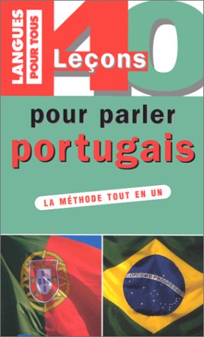 couverture de : 40 le&ccedil;ons pour parler portugais