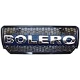 CAR SAAZ Alpha Style Front Grill Compatible with Bolero Type 3(2011-2019) Silver