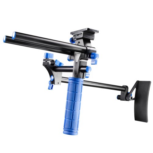 Walimex Pro Cineast II Hand-Schulter-Videostativ fr DSLR-Video-Rig Walimex Pro Cineast II Hand-Schulter-Videostativ fr DSLR-Video-Rig