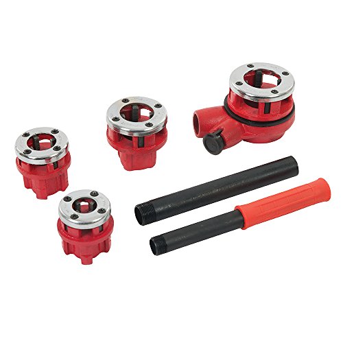 Silverline 868556 Rohrgewindeschneidsatz 1/2-, 3/4-, 1- u. 1-1/4-Zoll-BSP - 2