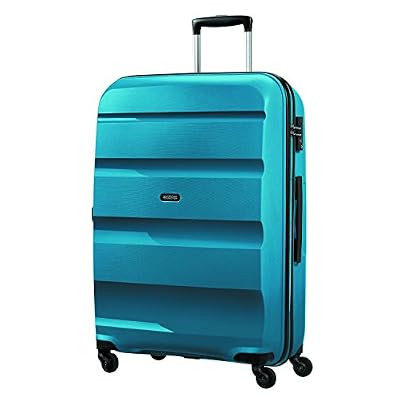 American Tourister Bon Air - Spinner L Bagage cabine, 75 cm, 91 liters, Bleu (Seaport Blue)