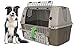 Produktbild PETGARD Transportbox Autobox Hundebox Easy Tour 88 x 52 x 60 cm grau-hellgrau