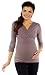 Zeta Ville - Women's Maternity Nursing T Shirt Top Tee - Sizes S-4XL - 618c (Cappuccino, UK 18/20)