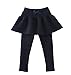 Warm Set of Leggings And Skirt Winter Baby Girl Double Skirt Leggings Blue 100cm