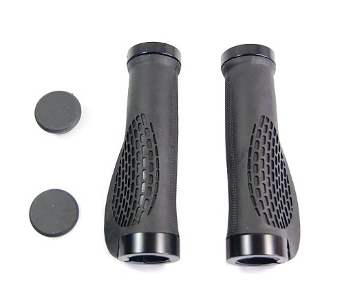Backtour® Ergonomische Gummi Mountain Bike Fahrrad Lenkergriffe Lock - 2