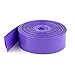 Produktbild sourcingmap® 5m 16.4ft Lila PVC Heat Schrumpffolie Schläuche Draht 23mm Breite 1xAA Batterie