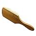 Natural Bamboo Hair Care Rubber Massage Comb Paddle Hair Brush
