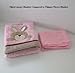 Personalised Deluxe Teddy/ Rabbit Baby Blanket. Luxurious wrap. Great Baby Gift. - Please Write Blanket Choice & Wording Required in the seller message box at checkout (Bunny on Pink Blanket)