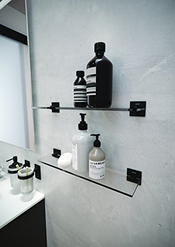 Bath + by Cosmic 2763644 Rack, Nero Opaco