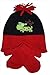 New Red Puppy Winter Hat & Mittens set - baby Boy 12-24 months