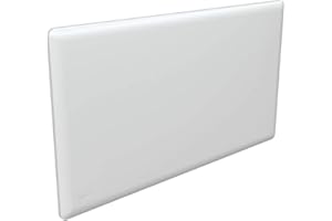 NOBO E82440010 Radiatore elettrico da parete Norvegese 1000W con termostato NCU-2Te, Bianco