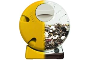 Compostador Doméstico Giratorio y Compacto 40L ImpakCity - Evita Malos Olores, Insectos y Roedores, con Compartimento de Líquidos Lixiviados, Fabricado en España con Materiales Reciclables