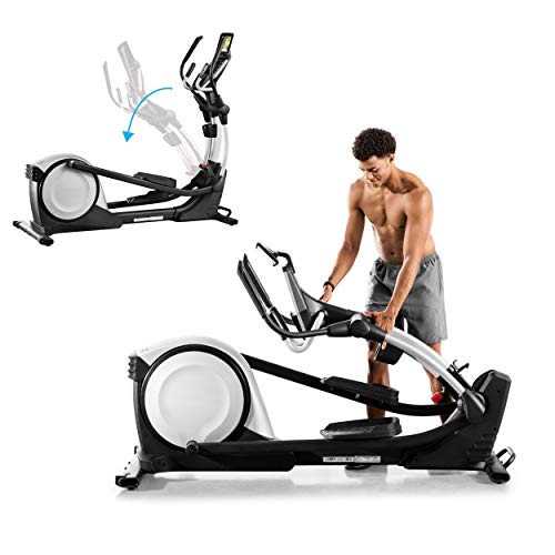 Proform Smart Strider 495 CSE Vélo elliptique pliable, compatible Bluetooth Appli iFit Cardio (abonnement en option), 18 programmes, 18 niveaux de résistance, Usage Sport, Fitness, Bien-être Proform Smart Strider 495 CSE Vélo elliptique pliable, compatible Bluetooth Appli iFit Cardio (abonnement en option), 18 programmes, 18 niveaux de résistance, Usage Sport, Fitness, Bien-être