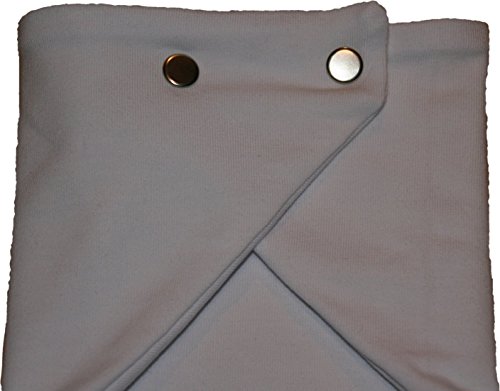 Zahntuch in 10 Unifarben, wasserdichtes Halstuch - 3