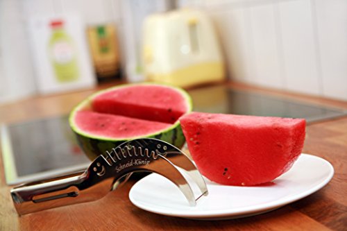 Das Original Schneid-König! Der Hit im Sommer! Rostfreier Stahl Wassermelone schneider