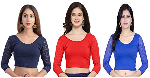 Fressia FabricsWomens Cotton Readymade Blouse