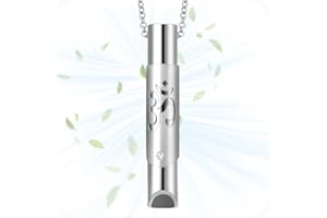 J.Fée Collana Acciaio Inossidabile per Smettere di Fumare per Donna e Uomo