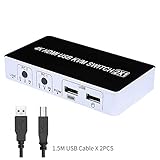 switch displayport nintendo La conexión sin demora, la tecnología de transmisión USB2.0, el mouse y el teclado tienen el mismo efecto que las computadoras directas