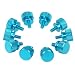 Produktbild Thumbscrews Gehäuse blau Bigpack (10 Stück)