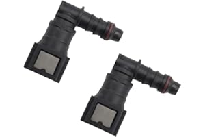 FURNRUBDEN Lot de 2 raccords de tuyau de carburant à dégagement rapide pour voiture, moto