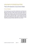 Image de Nonlinear Difference Equations: Theory With Applications to Social Science Models