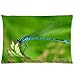 Produktbild Home Fashion Blue Dragonfly Zippered Soft Decorative PillowCase Pillow Cover Standard Size 20x30 inches (Twin Sides) by Dragonfly Pillow Case