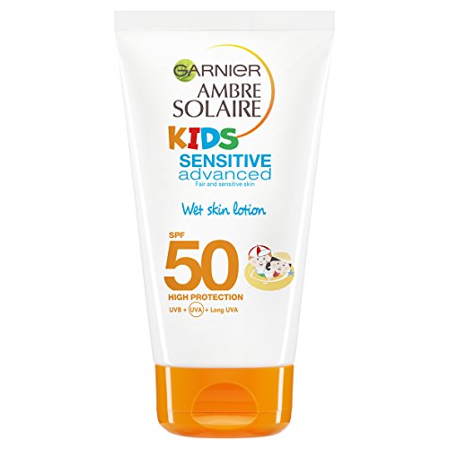 Ambre Solaire Kids Sensitive Wet Skin Sun Cream SPF50 150ml
