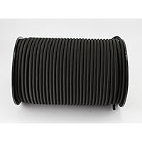 Unbekannt 6mm Expanderseil 20m schwarz Gummiseil Planenseil Spannseil elast. Seil Plane