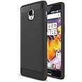 CEDO OnePlus 3 / 3T Rugged Cover | Armor TPU Military Grade Shockproof | Slim-Fit Anti-Slip Back Cover Case (Black)