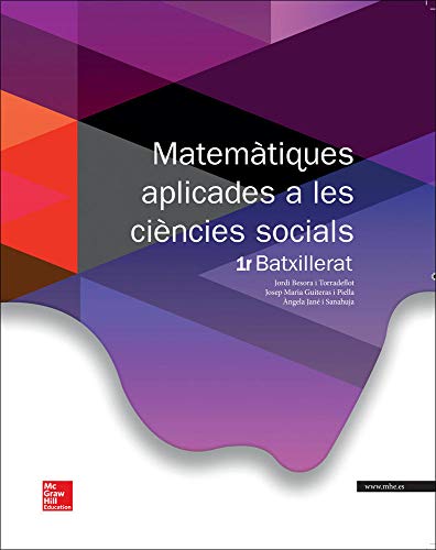 Matemàtiques Aplicades A Les Ciencies Socials Batxillerat 1Edició 2015