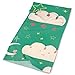 Produktbild Pillowcase Wholesale Cute Happy Clouds 100% Cotton Headband Wrap Scarf Wristband Face Mask Bandanas for Dust Outdoors Festivals Sports