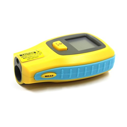 Gelb Mini DT – 8330 Berührungslose Infrarot Digital-Thermometer, LCD - 3