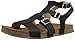 Produktbild Haflinger Frauen Bio Mana Offener Zeh Strand Flache Sandalen Schwarz Groesse 10.5 US /42 EU